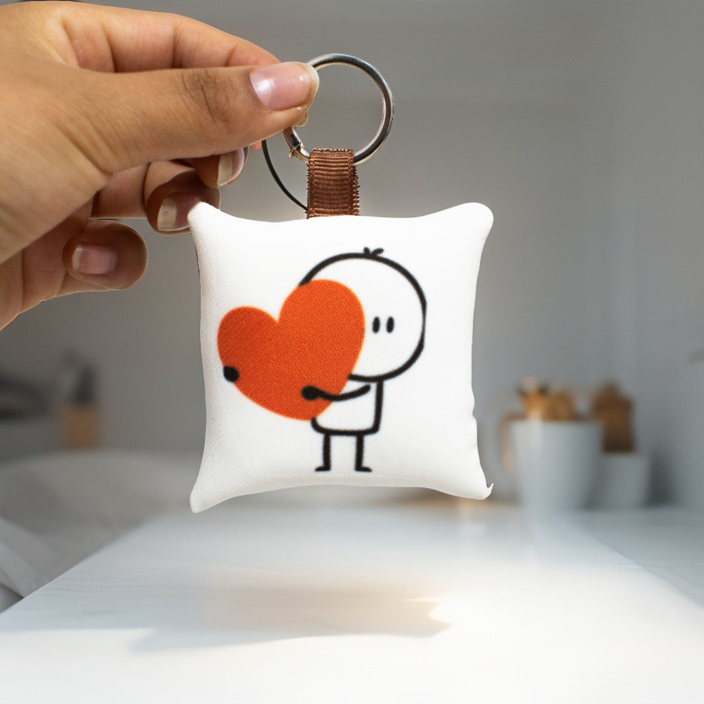 Llavero Almohadita Abrazo Gigante