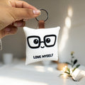 Llavero Almohadita "Love Myself"