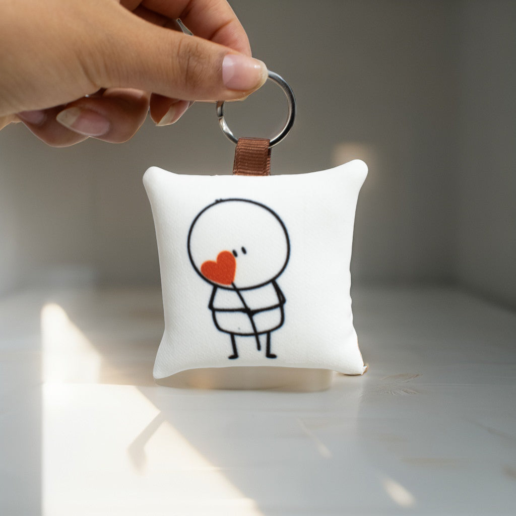 Llavero Almohadita Felicidad Radiante